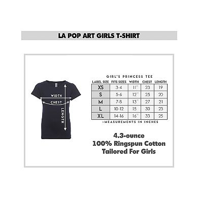 Santa Paws - Girl's Word Art T-Shirt