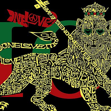 Women's Plus Size Word Art T-shirt - Zion - One Love