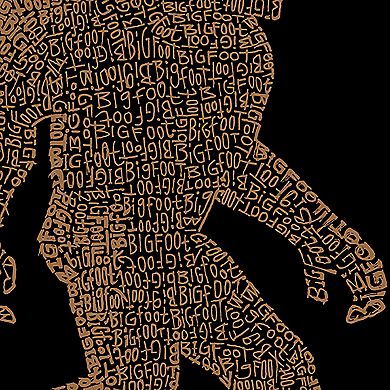 Bigfoot - Women's Plus Size Word Art T-Shirt
