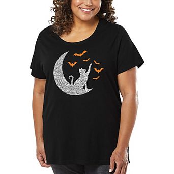 Lunar Bats - Women's Plus Size Word Art T-Shirt