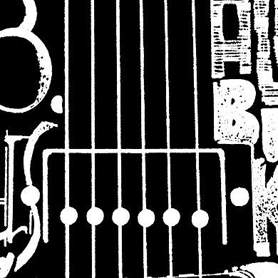 Women's Plus Size Word Art T-shirt - Rock Guitar Head