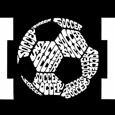 Soccer Mom - Women's Plus Size Word Art V-Neck