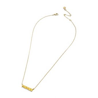WEAR by Erin Andrews San Diego Padres Delicate Enamel Necklace