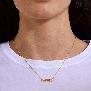 WEAR by Erin Andrews San Diego Padres Delicate Enamel Necklace