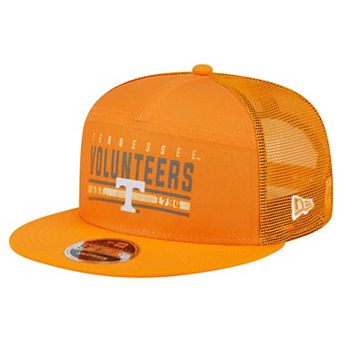 Men's New Era Tennessee Orange Tennessee Volunteers Split Panel 9FIFTY Snapback Trucker Hat