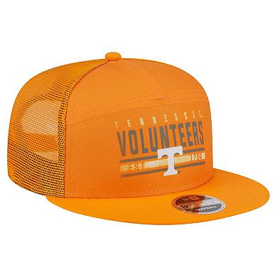 Men's New Era Tennessee Orange Tennessee Volunteers Split Panel 9FIFTY Snapback Trucker Hat