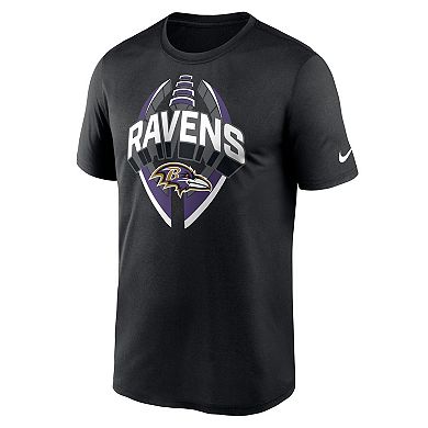 Men's Nike Black Baltimore Ravens Legend Icon Performance T-Shirt