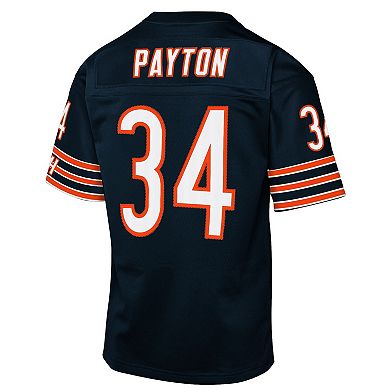 Youth Mitchell & Ness Walter Payton Navy Chicago Bears 1985 Throwback Fashion Jersey