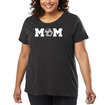 Soccer Mom - Women's Plus Size Word Art T-Shirt