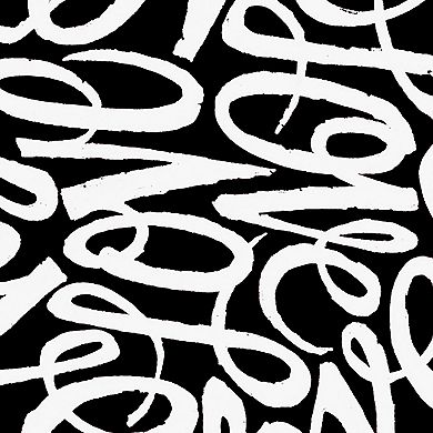 Women's Plus Size Word Art T-shirt - LOVE