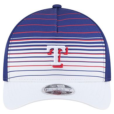 Men's New Era Royal Texas Rangers Gradient 9FORTY M-Crown Adjustable Hat