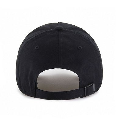 Men's '47 Black Kansas City Chiefs Foundation Offside Adjustable Hat