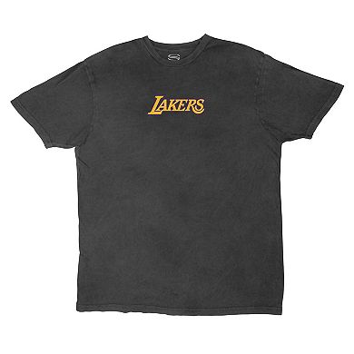 Men's Stadium Essentials Charcoal Los Angeles Lakers Get Back Oversized Vintage T-Shirt