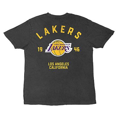 Men's Stadium Essentials Charcoal Los Angeles Lakers Get Back Oversized Vintage T-Shirt