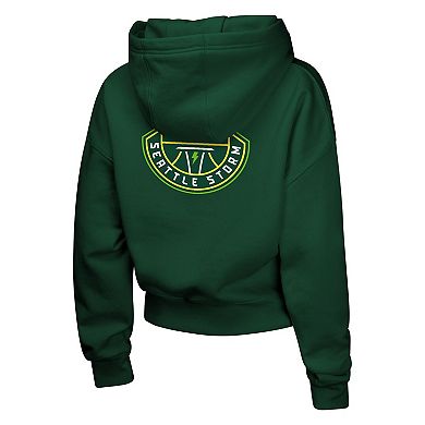 Girls Youth Green Seattle Storm Closer Pullover Hoodie