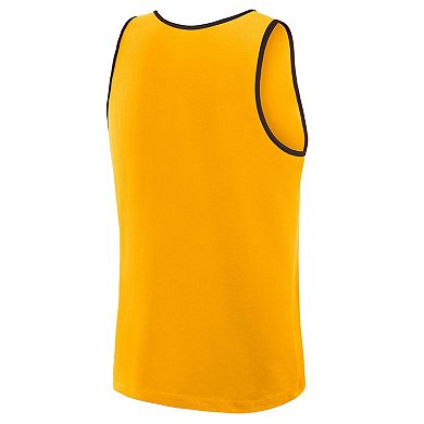 Men's Logo Athletic Gold San Diego Padres Unmatched Success Tank Top
