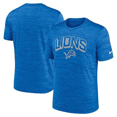 Men's Nike Blue Detroit Lions Velocity Performance T-Shirt