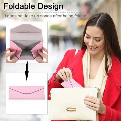 Foldable Glasses Case, Triangle Magnetic Sunglasses Case