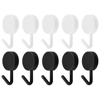 10 pc Stainless Steel Wall Hooks/Adhesive Hooks for Kitchen