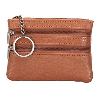 4.7" x 3.5" Coin Purse Pouch Leather Change Purses