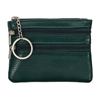 4.7" x 3.5" Coin Purse Pouch Leather Change Purses