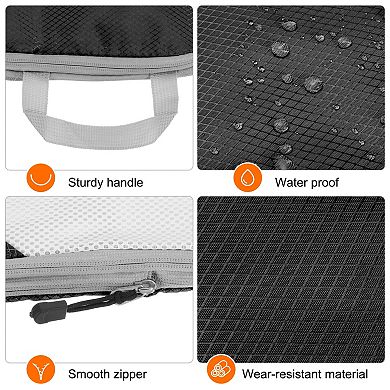 3pcs Compression Packing Cube for Suitcase Lightweight Luggage Organizers Bag Travel Compression Bag