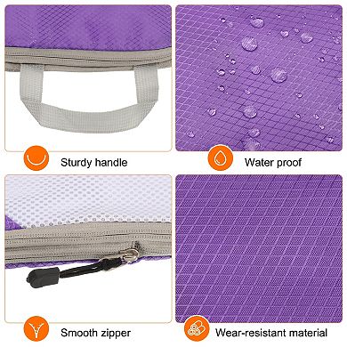 4pcs Compression Packing Cube for Suitcases Lightweight Luggage Organizers Bag for Carry on Suitcase