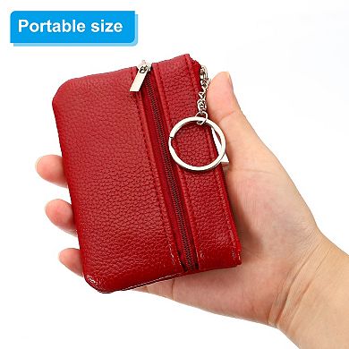 4.5" x 3" Coin Purse Pouch Leather Change Purses