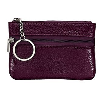 4.5" x 3" Coin Purse Pouch Leather Change Purses