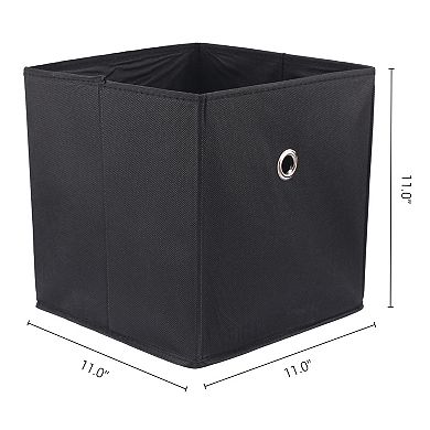 Storage Cube, Fabric Storage Bin for Shelves Closet, 3 Pack Collapsible Storage Basket 11*11*11in