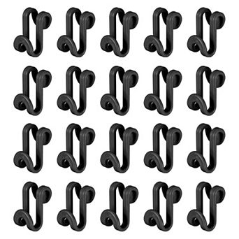 Clothes Hanger Connector Hooks, 30 pc Hanger Hooks, Hanger Extender Hooks, for Closet
