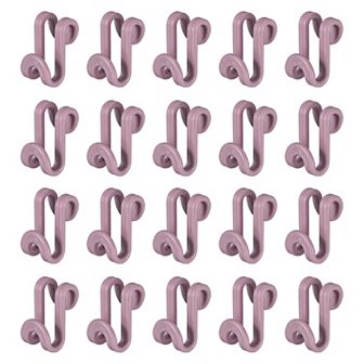Clothes Hanger Connector Hooks, 30 pc Hanger Hooks, Hanger Extender Hooks, for Closet