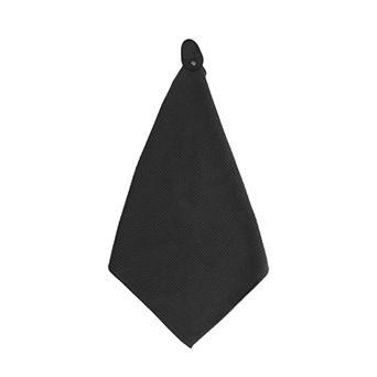 Soft Waffle Pattern Golf Towel for Cleaning Golf Balls and Clubs - 1 pc 15.75"x15.75"