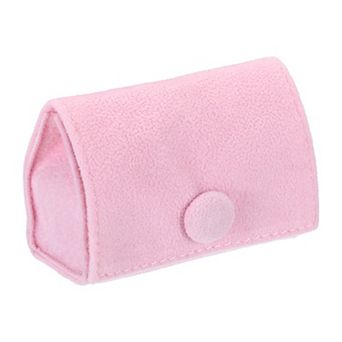 Velvet Ring Box, Ring Box Jewelry Holder Portable Mini Jewelry Case Organizer for Rings Earrings