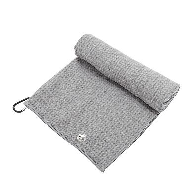 Soft Golf Towel with Cleaning Brush Ball Fork 15.75"x23.62" 1 Set