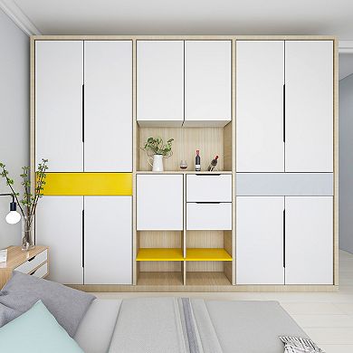 10 Pack Finger Edge Pull Cabinet Handles 160mm Hole Center