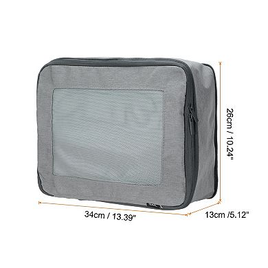 Compression Packing Cube 34x26x13cm Travel Luggage Organizers Bag