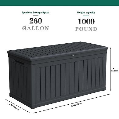 260 Gallon Upgraded Storage Box