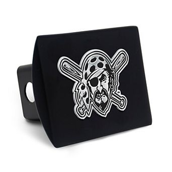WinCraft Pittsburgh Pirates Premium Metal Chrome Logo Universal Hitch Cover