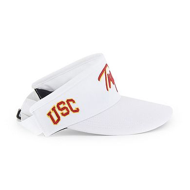 Men's '47 White USC Trojans Melbourne brrr� Adjustable Visor