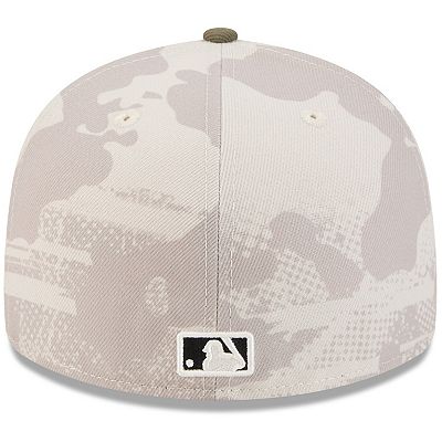Men's New Era Light Beige/Olive New York Mets 2025 Armed