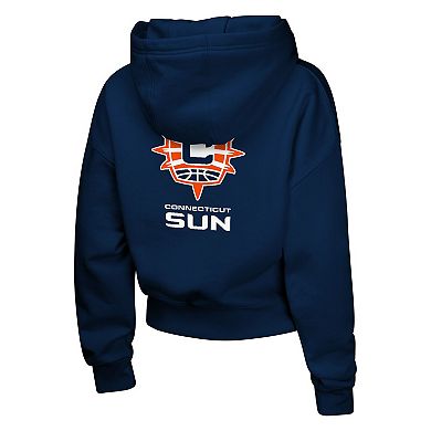 Girls Youth Navy Connecticut Sun Closer Pullover Hoodie
