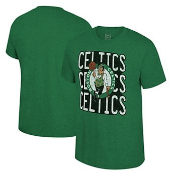 Unisex Fanatics Stadium Essentials Heather Green Boston Celtics Step Up T-Shirt
