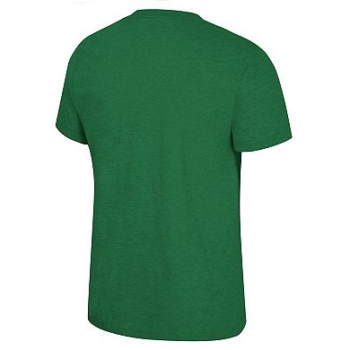 Unisex Fanatics Stadium Essentials Heather Green Boston Celtics Step Up T-Shirt