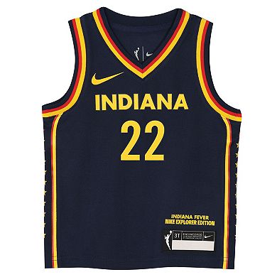 Preschool Nike Caitlin Clark Navy Indiana Fever Explorer Edition Victory Jersey