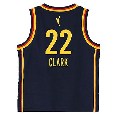 Preschool Nike Caitlin Clark Navy Indiana Fever Explorer Edition Victory Jersey