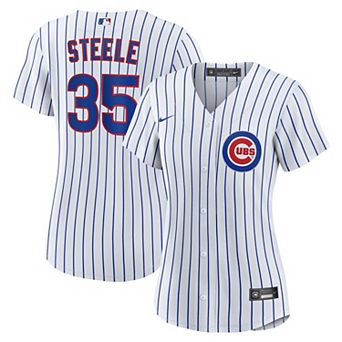 Women's Nike Justin Steele White Chicago Cubs Home Replica Jersey