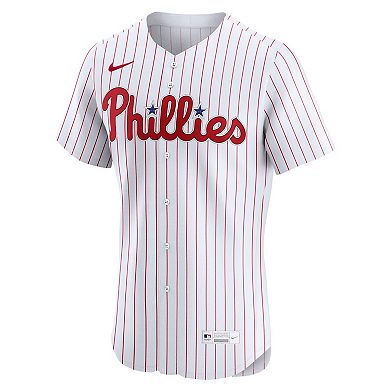 Men's Nike Trea Turner White Philadelphia Phillies Home Elite Jersey