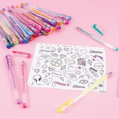 Make It Real 30 pc. Gel Pen Set with Stickers