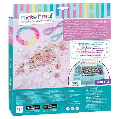 Make It Real Butterfly Jewelry Set – 7-Piece Kit